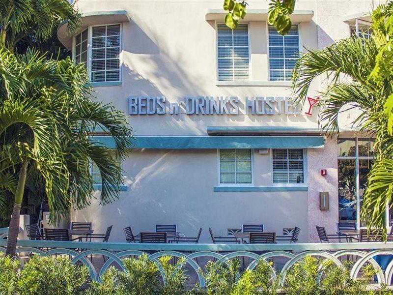 Beds N' Drinks Hostel Miami Beach Ngoại thất bức ảnh