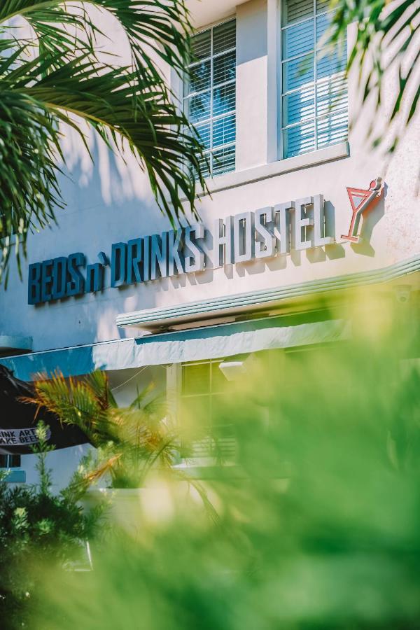 Beds N' Drinks Hostel Miami Beach Ngoại thất bức ảnh