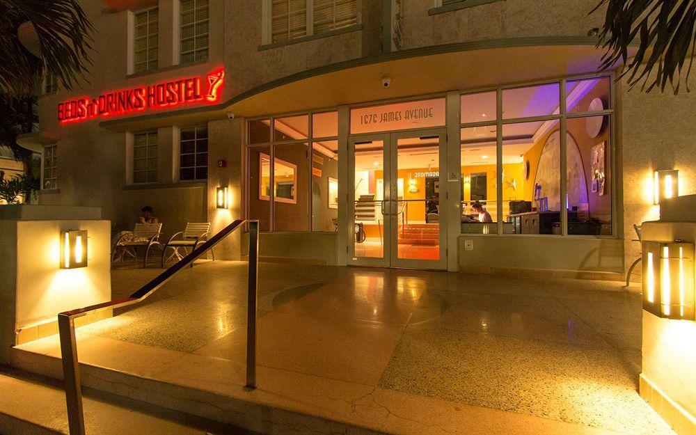 Beds N' Drinks Hostel Miami Beach Ngoại thất bức ảnh