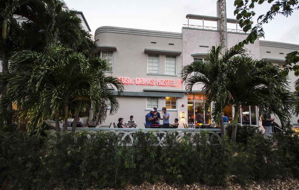 Beds N' Drinks Hostel Miami Beach Ngoại thất bức ảnh